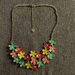Statement Flower Necklace
